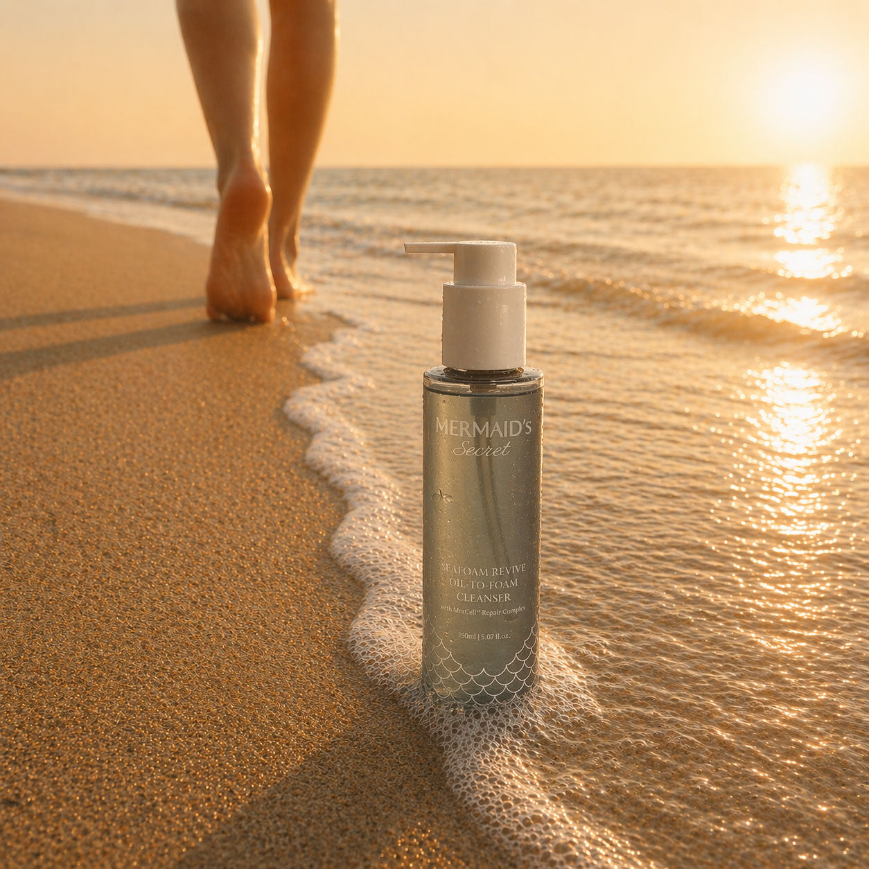 Seafoam Revive Oil To Foam Cleanser