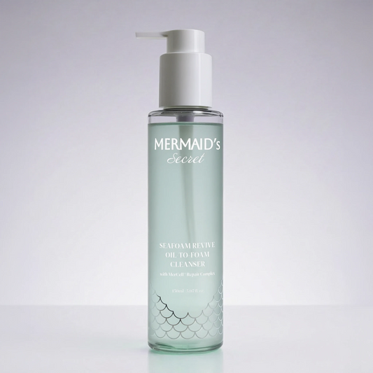 Seafoam Revive Oil-to-Foam Cleanser - Mermaid's Secret